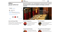 Desktop Screenshot of editec.es